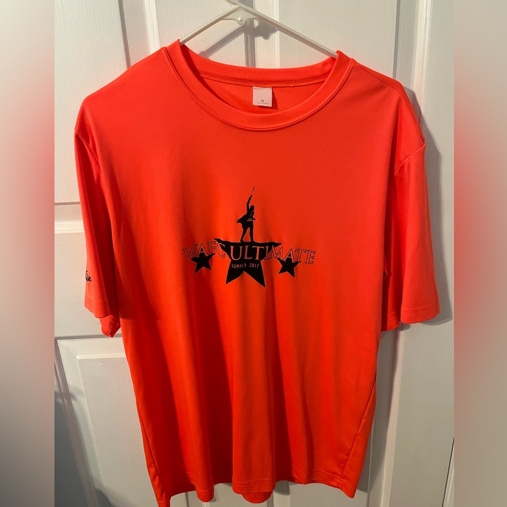 Disc store ultimate frisbee jersey, size large, color orange